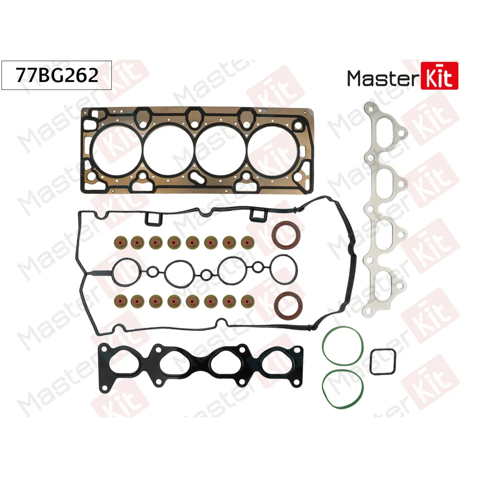 Комплект прокладок ГБЦ OPEL A16LEL MASTERKIT 77BG262