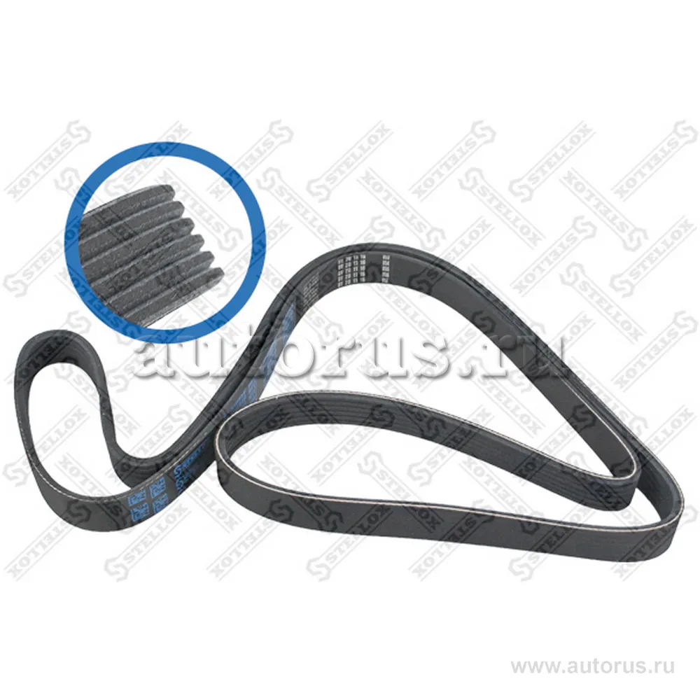 Ремень поликлиновый 6PK1733 Audi A6/Allroad 2.7 97-01 STELLOX 06-01733-SX