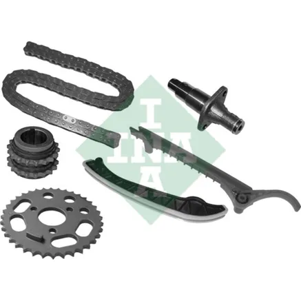 Цепь ГРМ с натяжителями, комплект MERCEDES W168/Vaneo mot.M166 97-> INA 559003710