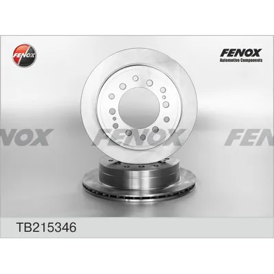 Диск тормозной задний FENOX TB215346