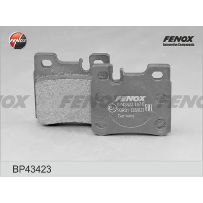 Колодки тормозные дисковые MB W124 2.0-3.0TD 84-95, W210 95-97 ЗАДНИЕ FENOX BP43423