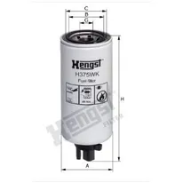 Фильтр топливный сепаратора DAF LF45 LF55 HENGST H375WK