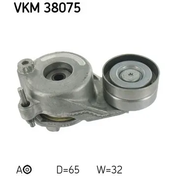 Ролик обводной ремня поликлинового SKF VKM38075