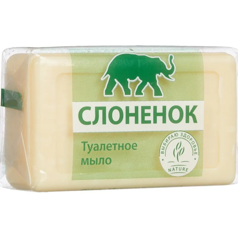 Мыло туалетное Ординарное СЛОНЕНОК 90гр.(в упаковке) 561466