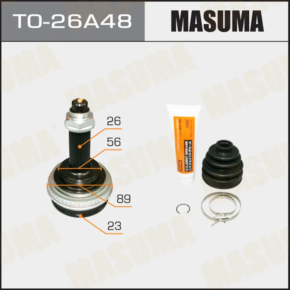 ШРУС TOYOTA CALDINA MASUMA TO-26A48