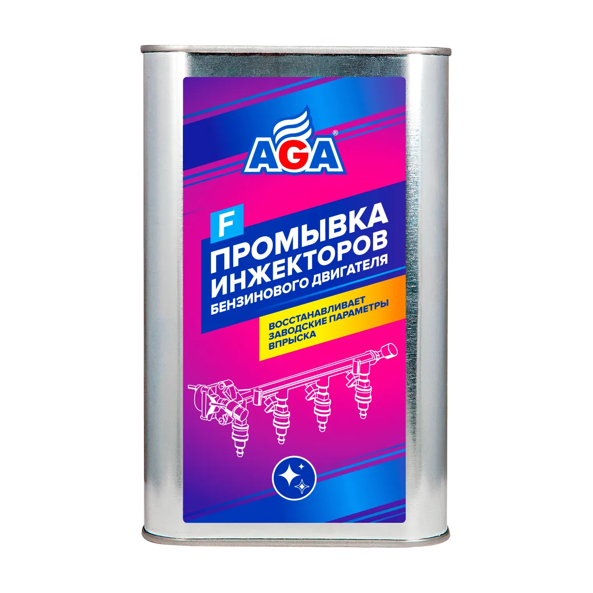 Промывка инжекторов бензинового двигателя AGA AGA814F