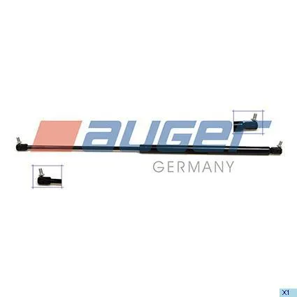 Амортизатор-пружина газовая MERCEDES 295 685 mm 500 N I I (M8) AUGER 54450