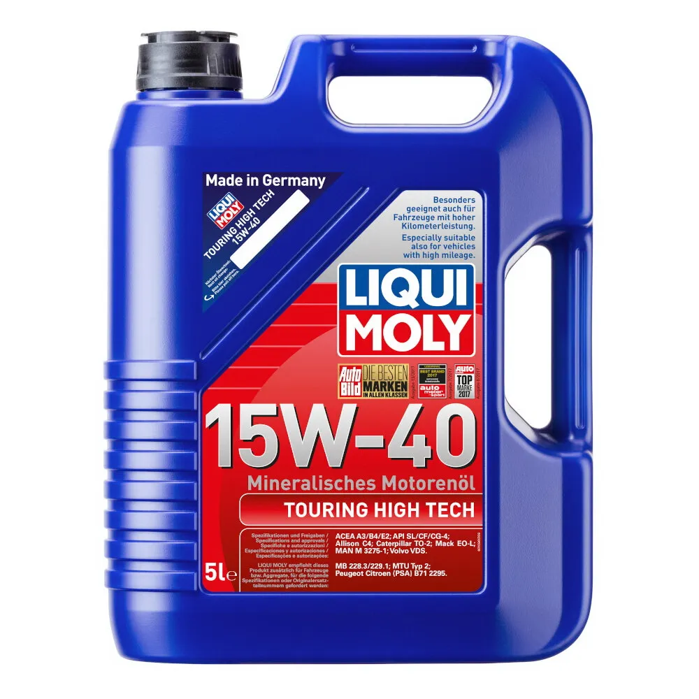 Масло моторное LIQUI MOLY Touring High Tech 15W-40 5 л 1935 /