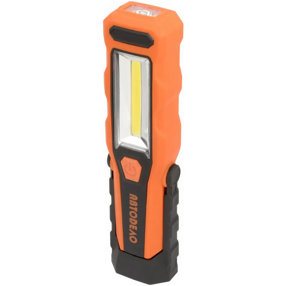 Переноска светодиодная поворотная с магнитом 3COB1LED, 280Lm, Li-ion 1800mAh АвтоDело 44310