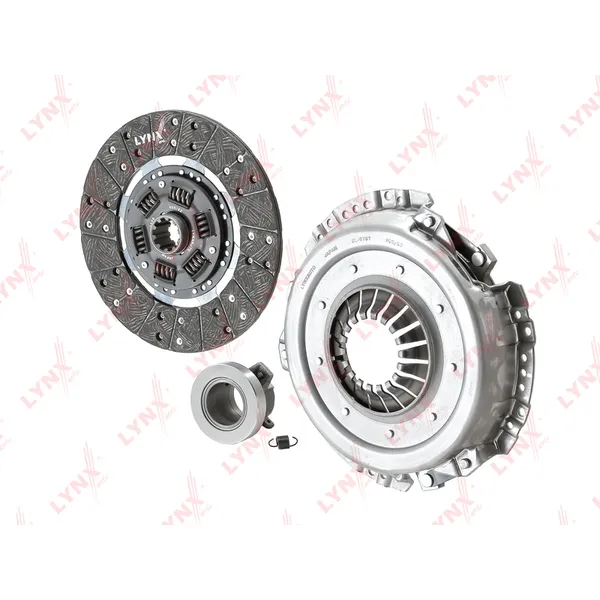 Комплект сцепления (D 254 mm) UAZ 3151_/3741_ 2.4-2.5 72> LYNXauto CL-2668