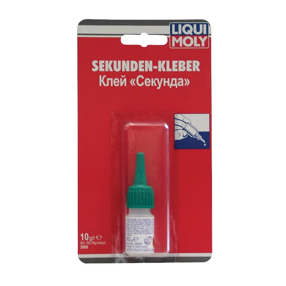Секундный клей Sekunden-Kleber (0,01кг) LIQUI MOLY 3968
