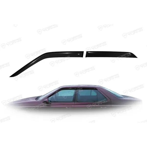 Дефлектора на окна Peugeot 605 Sd 1989-2000 деф.окон Cobra Tuning P11089