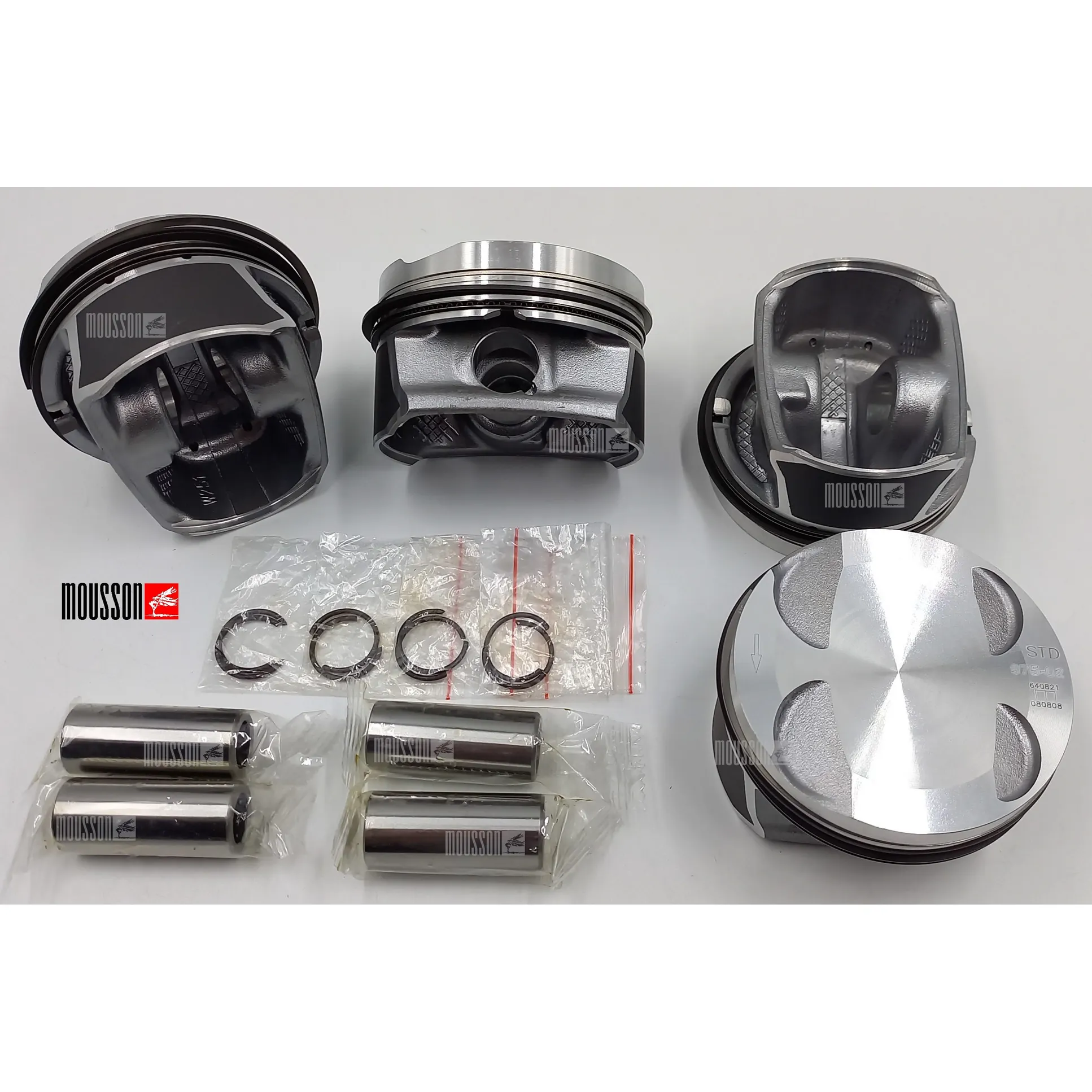 Поршень кольца комплект BMW 1,6L N12B16 на 1 цилиндр MOUSSON SPRN12B16STD