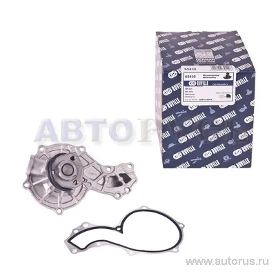Помпа, водяной насос AD VW ->97 1.6-2.0 крышка RUVILLE 65430