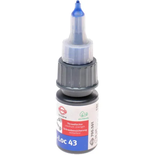 Герметик анаэробный (10 мл) EL-Loc 43 BLUE UNIVERSAL /Фиксатор резьбы Средний /T=180C ELRING 700.501