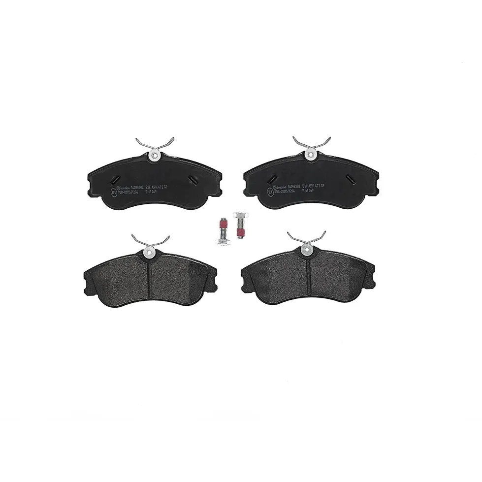 Колодки тормозные CITROEN BERLINGO/PEUGEOT PARTNER 96- передние без датч.
