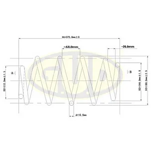 ПРУЖИНА ПЕР Ford Galaxy/VW Sharan/Seat Alhambra 1.8T/1.9TDi/2.0 95>