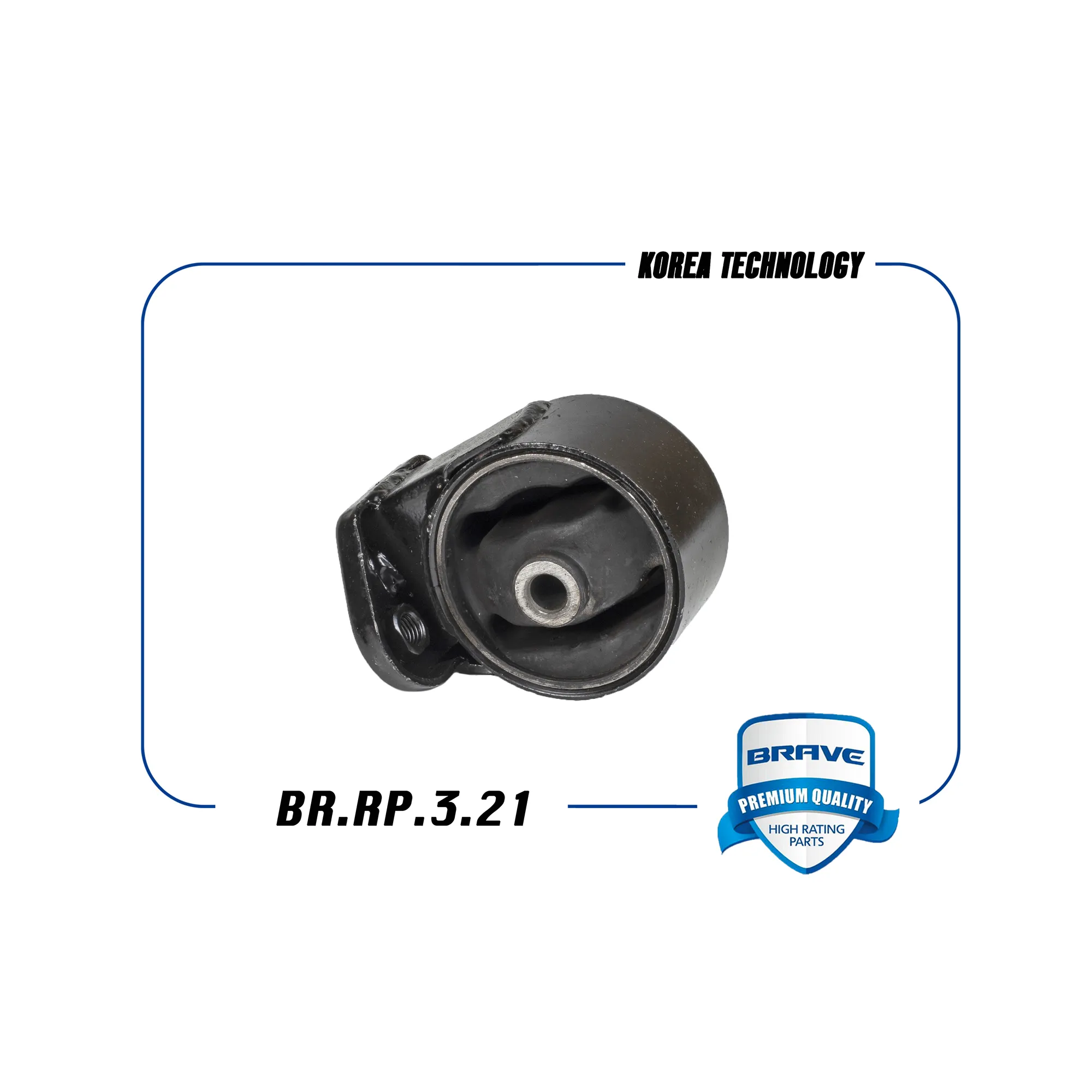 Опора двигателя задняя HYUNDAI Accent {99-} {DOHC} МКПП BRAVE BR.RP.3.21