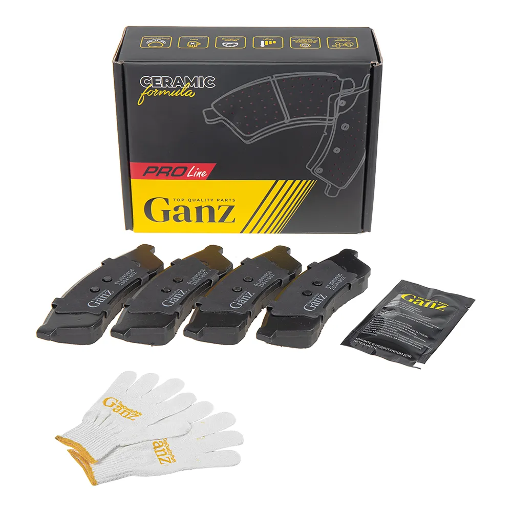 Колодки тормозные задние PRO-Line Ceramic для CHEVROLET Epica GANZ GIJ09090C