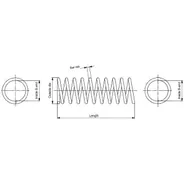Пружина задняя L=R FORD Focus C-Max 03-07 MONROE SP2477
