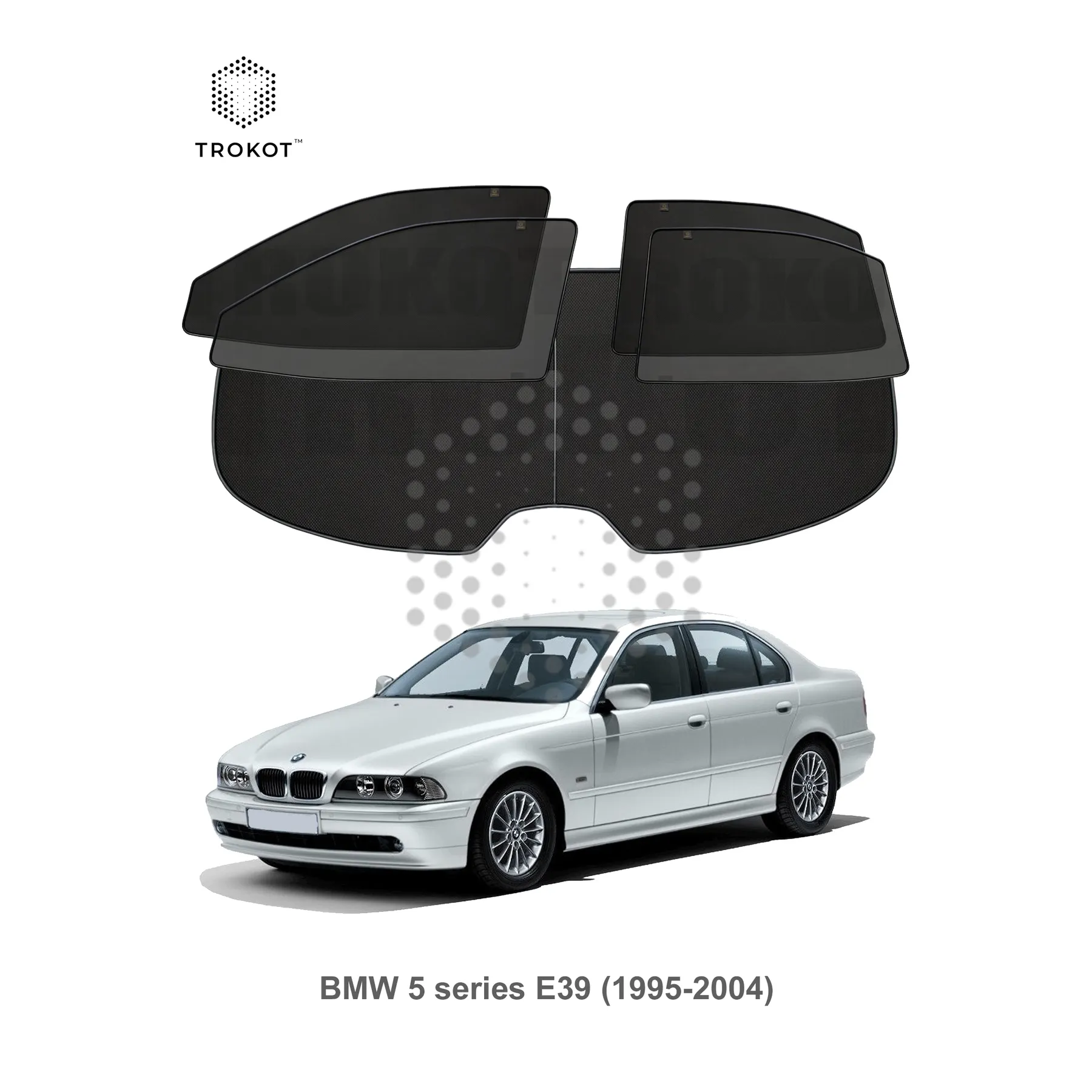 Полный комплект из 5 экранов BMW 5 (4) (E39) (1995-2004)