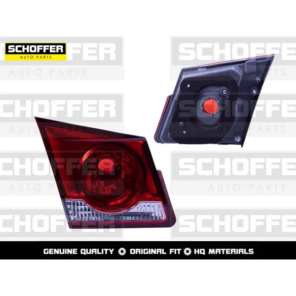 Фонарь в крышку багажника левый Chevrolet Cruze 4D (2009-2016) SCHOFFER SHF15101