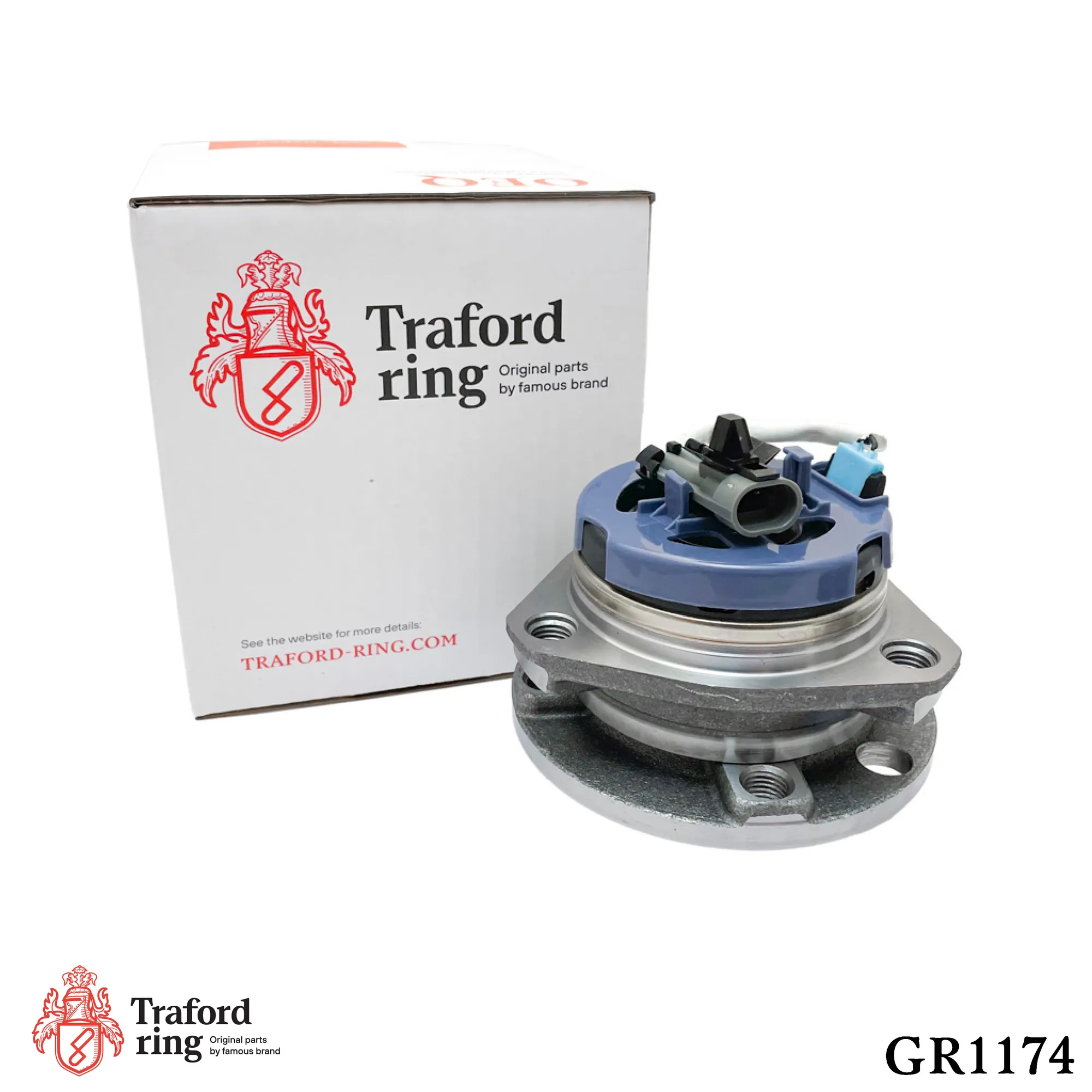 Ступица Колеса, Opel Astra G (98-) (4 отв. c ABS) (перед. в сборе с подшип.) TRAFORD RING GR1174
