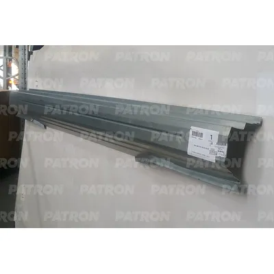 Порог кузова ремонтная накладка (левый) полный профиль AUDI 80, PATRON P78-0019L