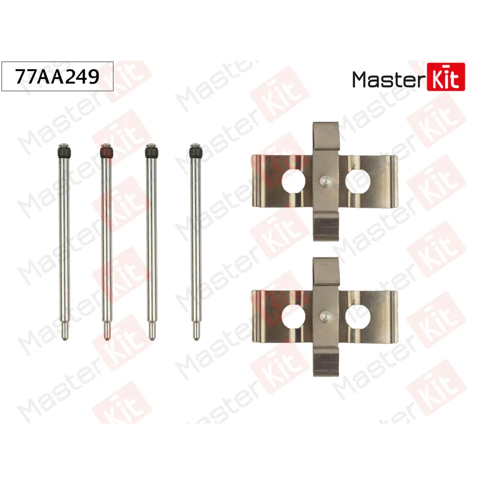 Комплект установочный тормозных колодок Mercedes-Benz S-CLASS (W140) 1991 - 1998 MASTERKIT 77AA249
