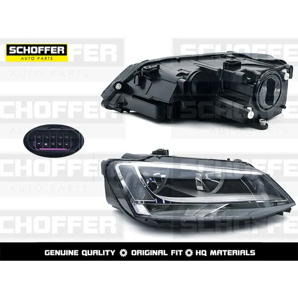 Фара правая Volkswagen Jetta 11-14 SCHOFFER SHF12091
