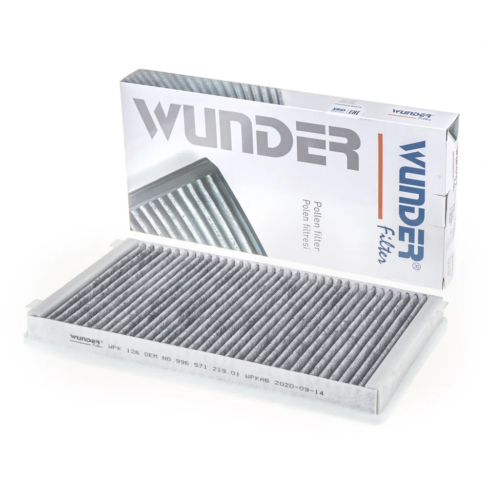 Фильтр салонный (угольный) PORSCHE 911/Boxter/Cayman WUNDER FILTER WPK126