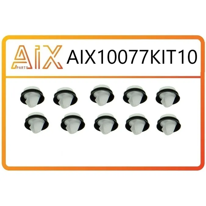 Набор из 10 шт.- пистон клипса aix10077kit10 AIX AIX10077KIT10