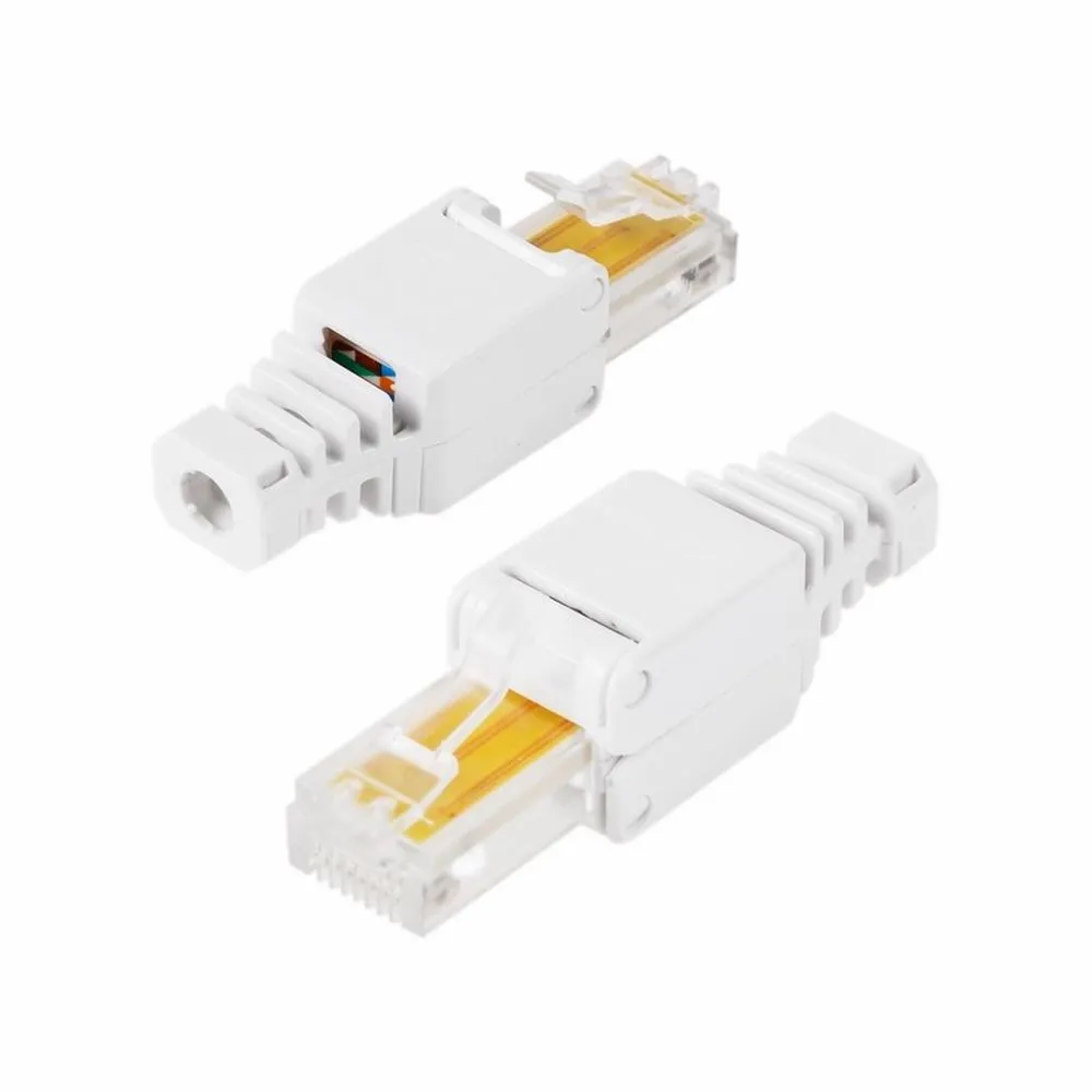 Разъем RJ-45(8P8C) под витую пару, UTP, категория 5e, самозажимной REXANT 051051