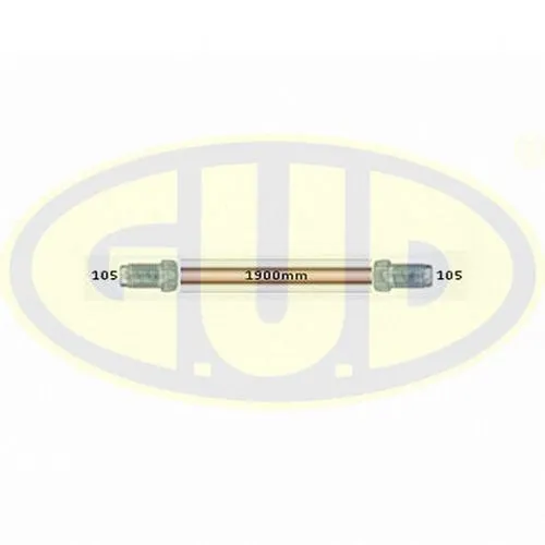 ТРУБКА ТОРМОЗНАЯ WP-049 L=1900MM МЕДНАЯ G.U.D 1051051900