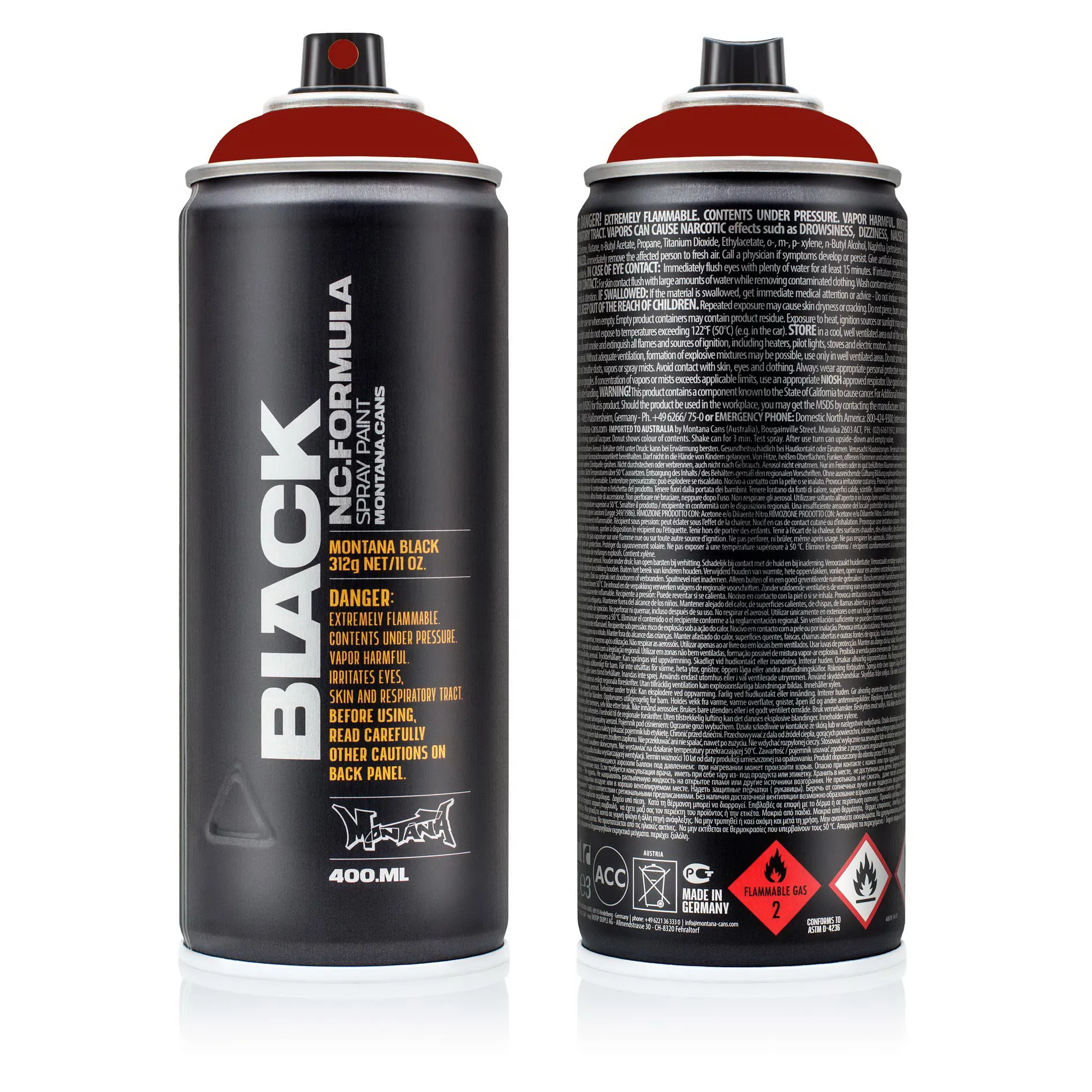 Краска BLACK ржавчина MONTANA CANS 8080BLK