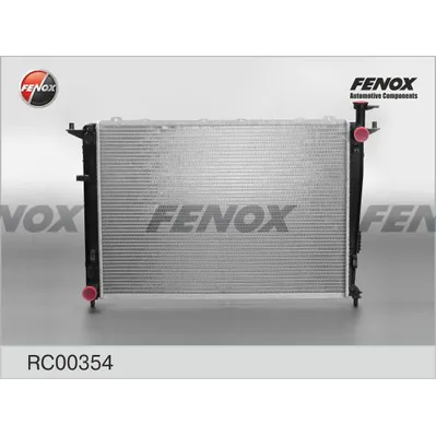 Радиатор охлаждения Kia Sorento 2.4 09- MT FENOX RC00354