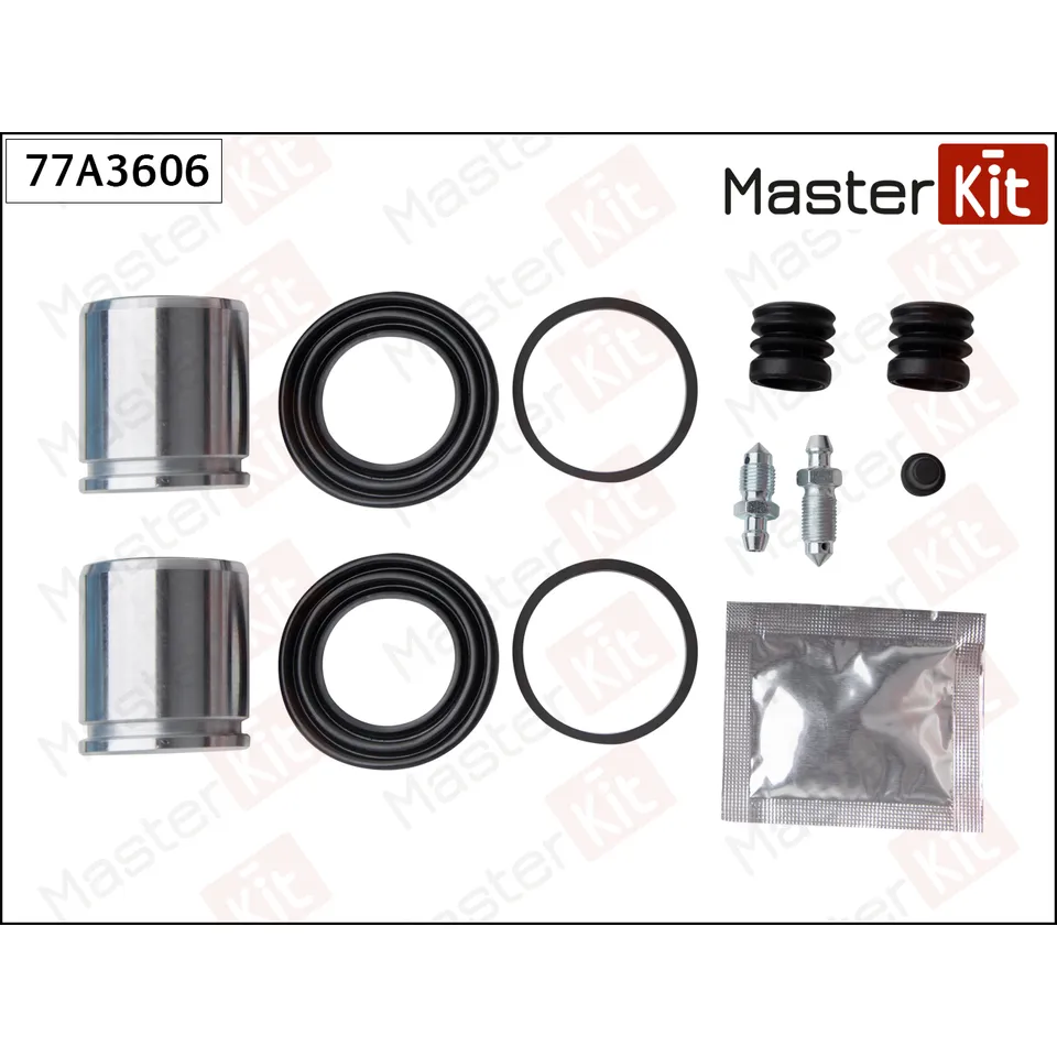 Ремкомплект тормозного суппорта + поршень NISSAN VANETTE 01-95- 77A3606 MASTERKIT 77A3606