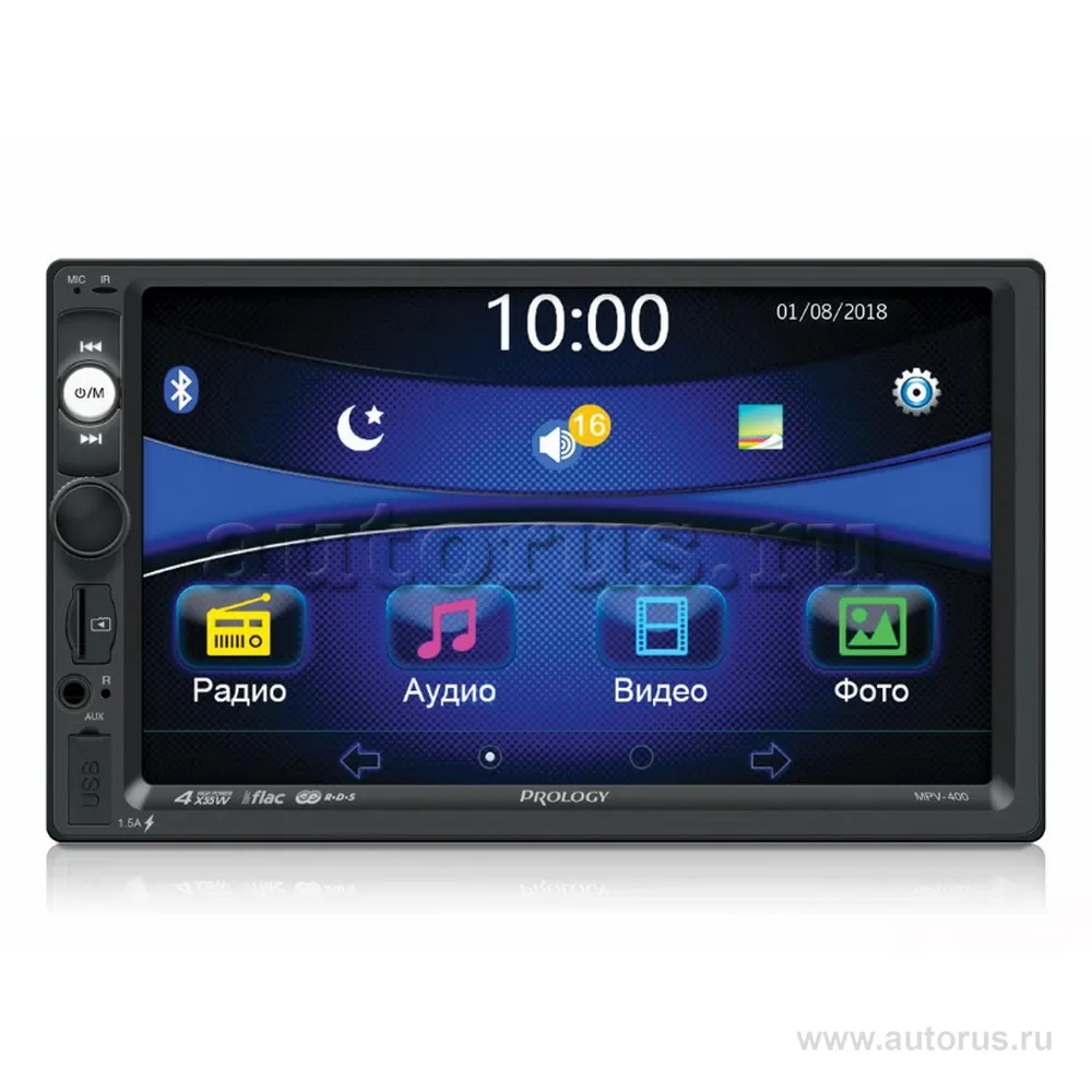 Автомагнитола PROLOGY MPV-400 7 , 2DIN,USB ,SD ,MP3 ,BT PROLOGY MPV-400