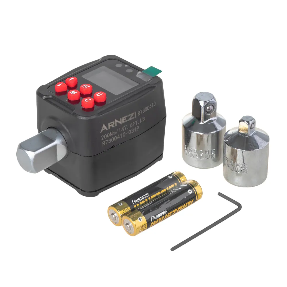 Динамометрический ключ цифровой 1/2 усилие затяжки 10-200 Нм ARNEZI R7300410