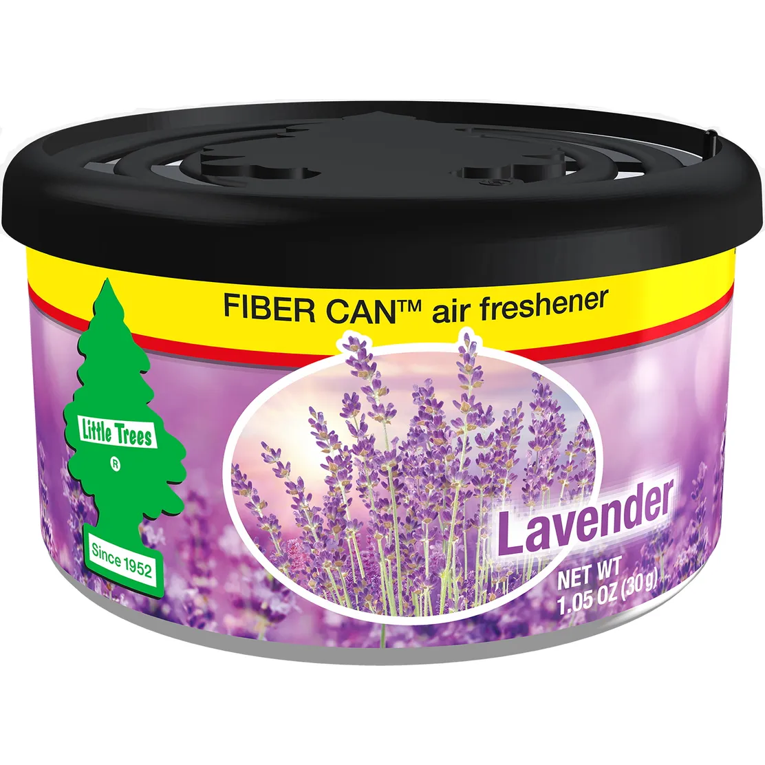 Ароматизатор в баночке Fiber Can Лаванда (Lavender) Car-Freshner UFC-17835-24