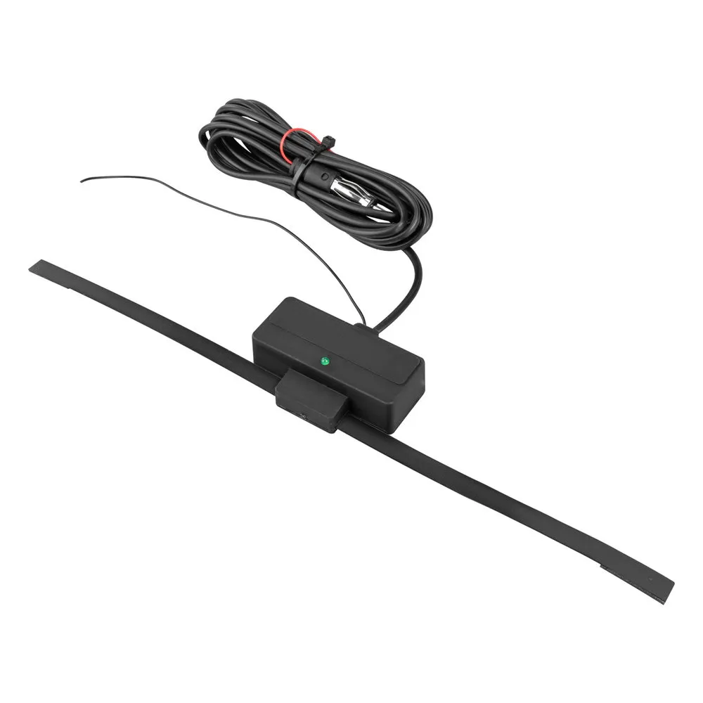 Антенна FM активная внутрисалонная SIGMA прямоугольная кабель 220см Черный, SKYWAY S00203007