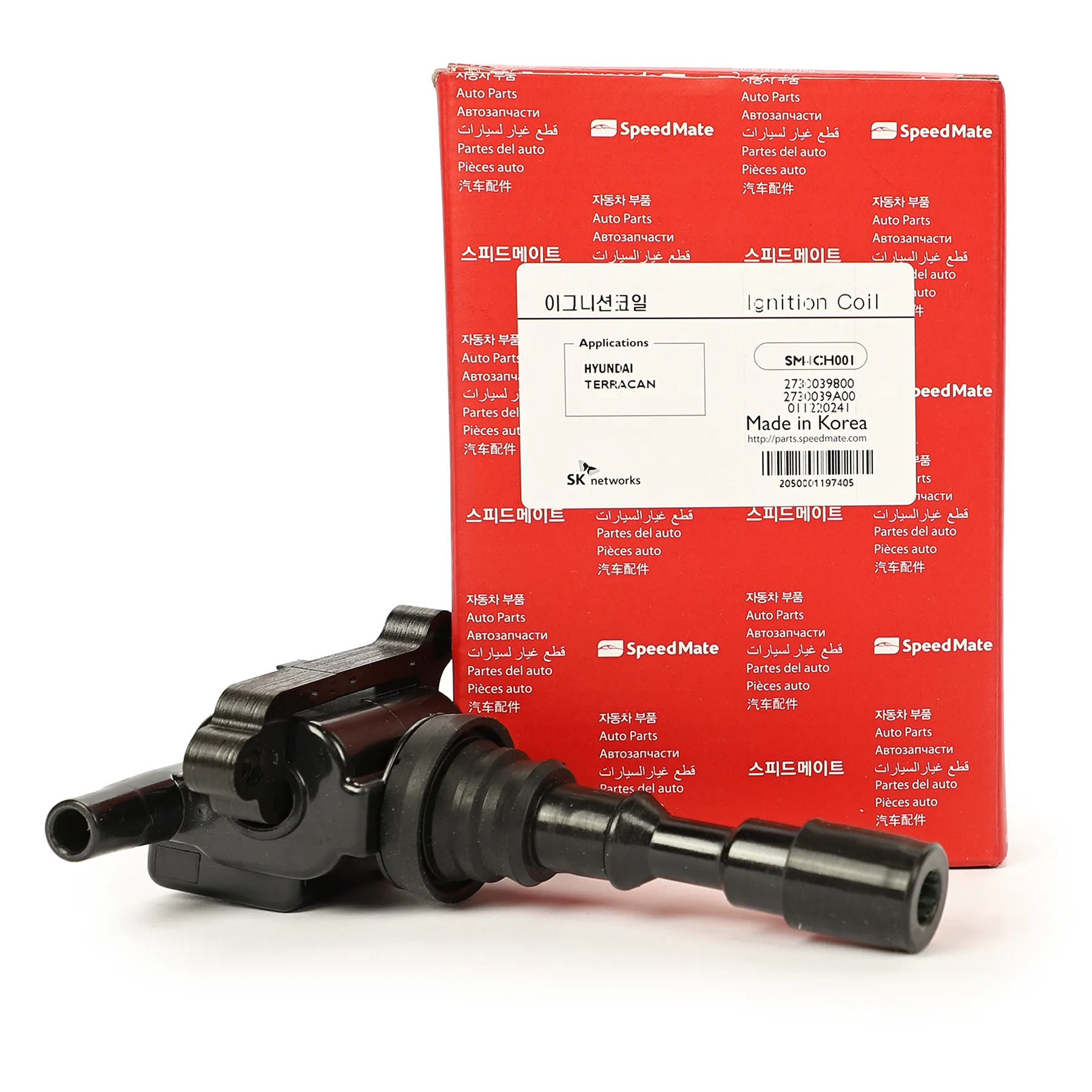 Катушка зажигания HYUNDAI Terracan/KIA Sorento(JC) SPEEDMATE SM-ICH001