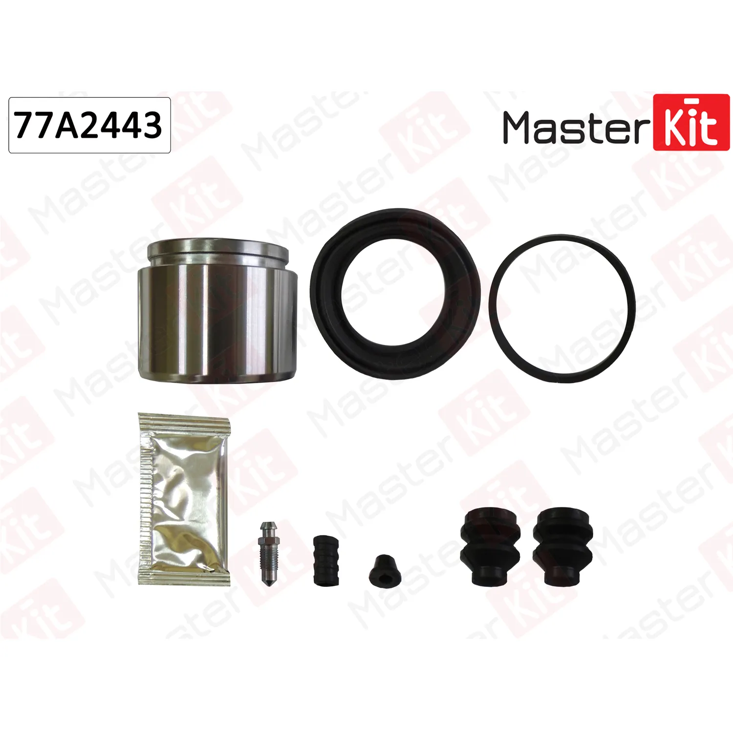 Ремкомплект тормозного суппорта+поршень KIA SPORTAGE 10-00->, RETONA 0 MASTERKIT 77A2443