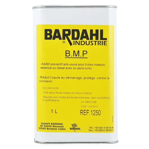 Присадка в масло BARDAHL BMP (Bardahl Motor Protector) 1L Bardahl 1250