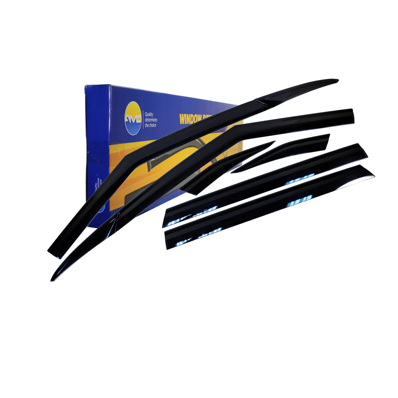 Дефлекторы окон Black (к-т 6шт.) (KIA Seltos SP2 2020-)/AMD.DK513 AMD AMD AMDDK513