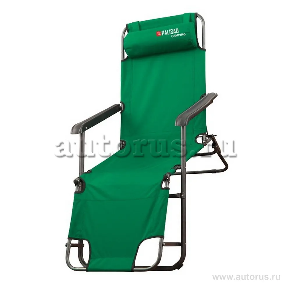 Кресло-шезлонг двух позиционное 156x60x82 см, Camping Palisad 69587 PALISAD 69587