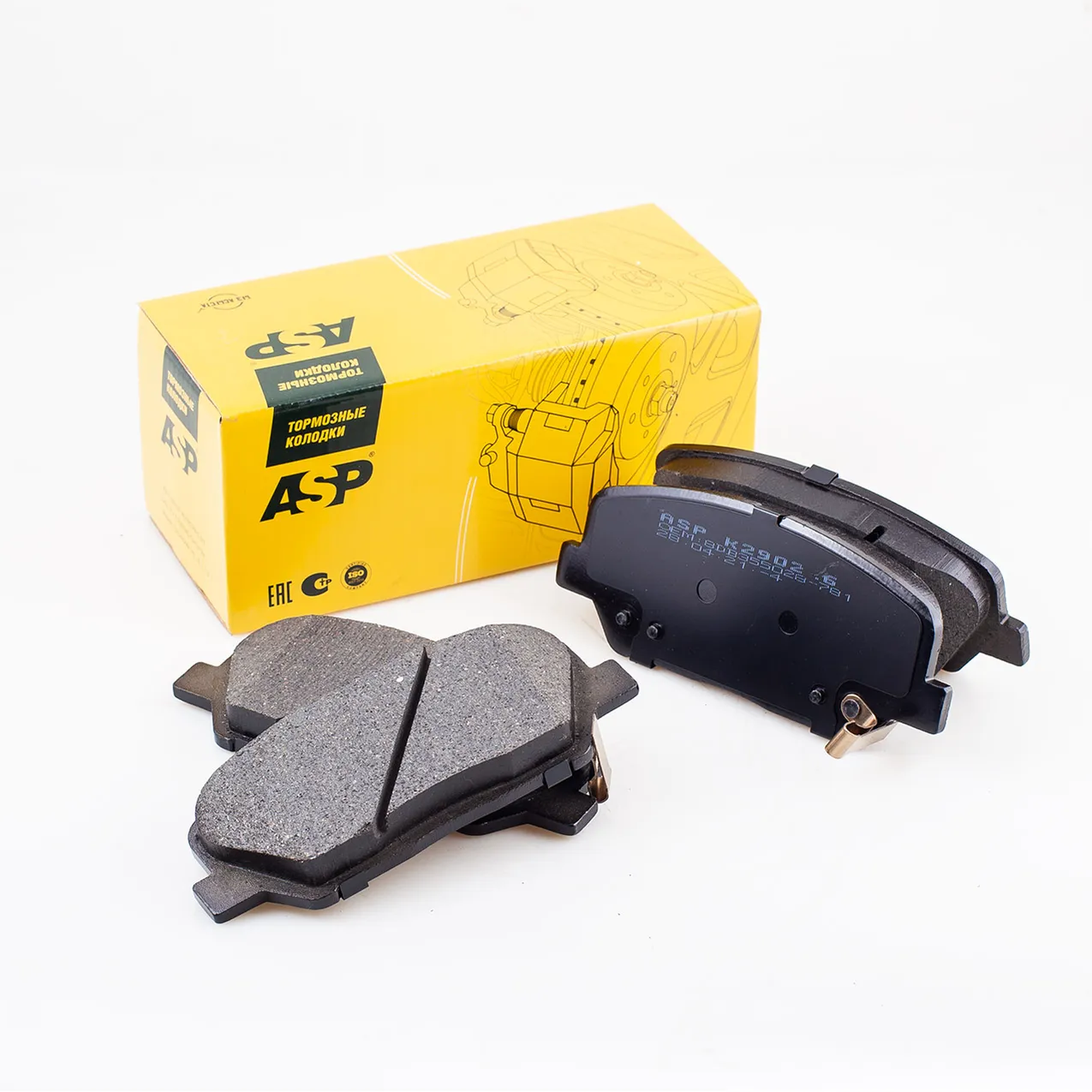 Колодки передние Kia Ceed 16- ASP K290226