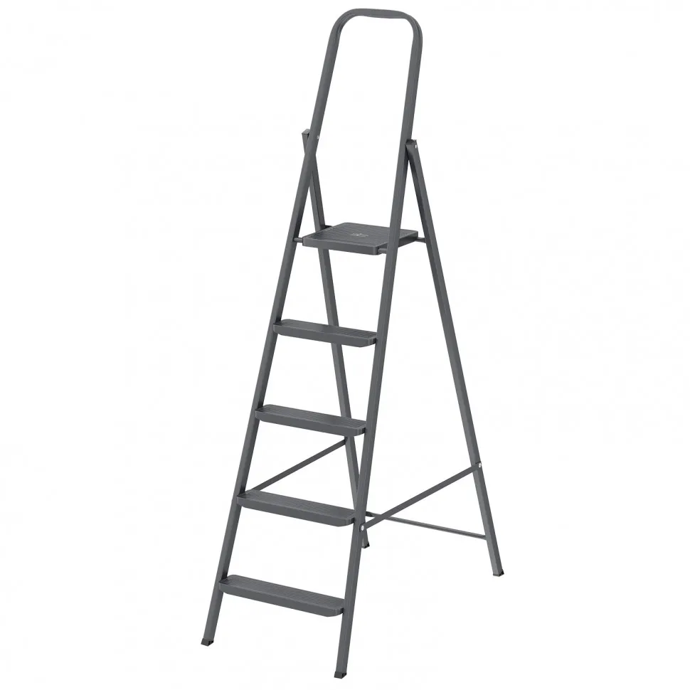 Стремянка 5 ступеней, компактная, стальная СИБРТЕХ 97945