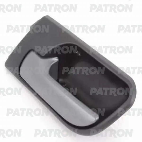 Ручка внутренняя двери задн лев BMW: X5 4D 04-06 с подсветкой (серый\черн PATRON P20-1012L