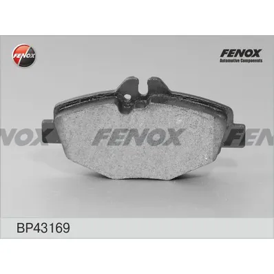 Колодки тормозные передние FENOX BP43169
